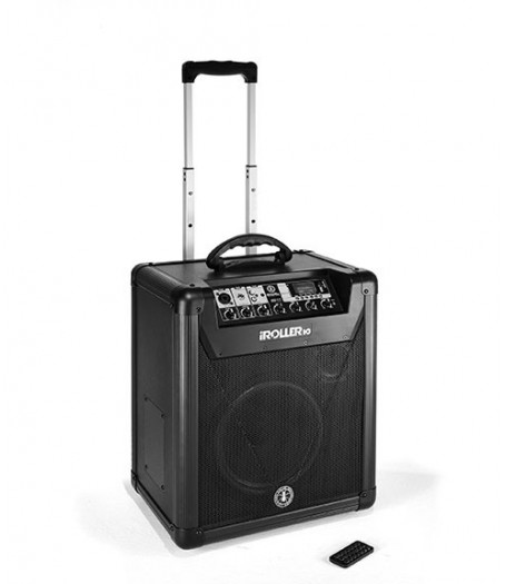 iROLLER 10 10-INCH BATTERY-POWERED PORTABLE PA